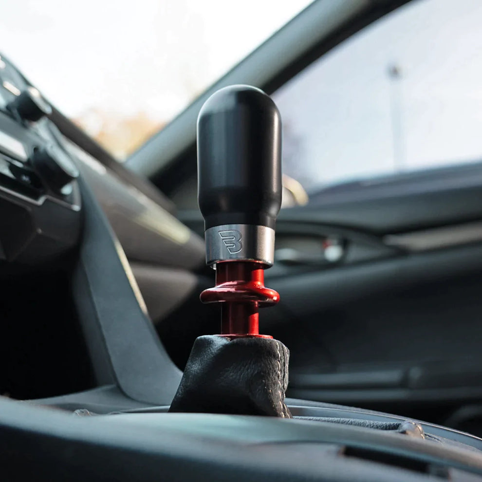 Billetworkz “Hybrid” Shift Knob - Toyota GR Corolla / Corolla Hatch - Black Delrin