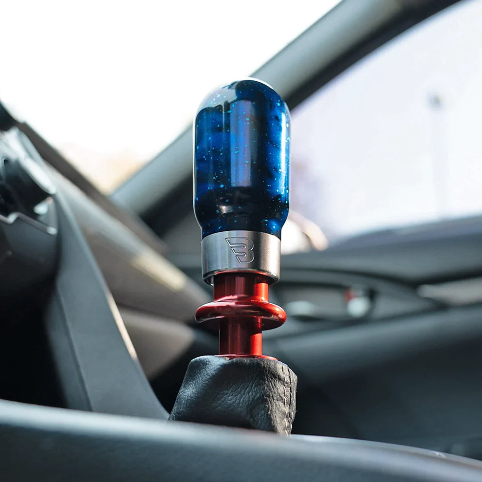 Billetworkz “Hybrid” Shift Knob - Toyota GR Corolla / Corolla Hatch - Blue Cosmic Space