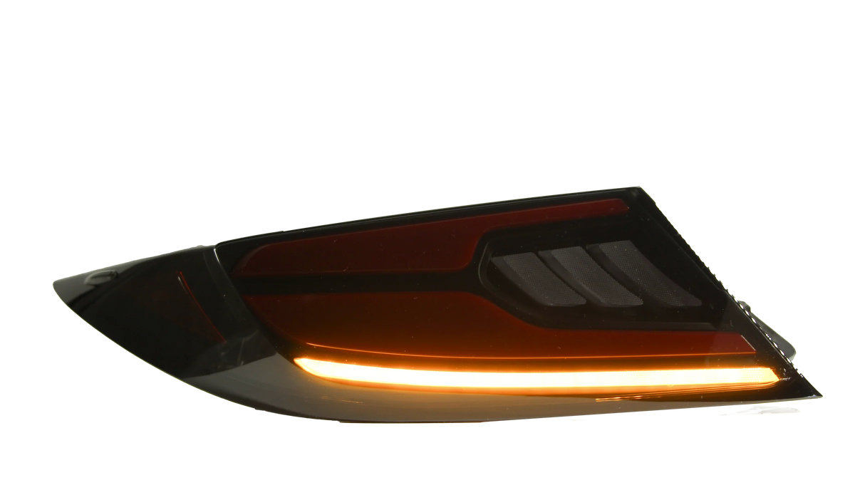 OLM Raiden LED Taillights (Clear Lens/Red Bar) - 2022-2026 BRZ GR86
