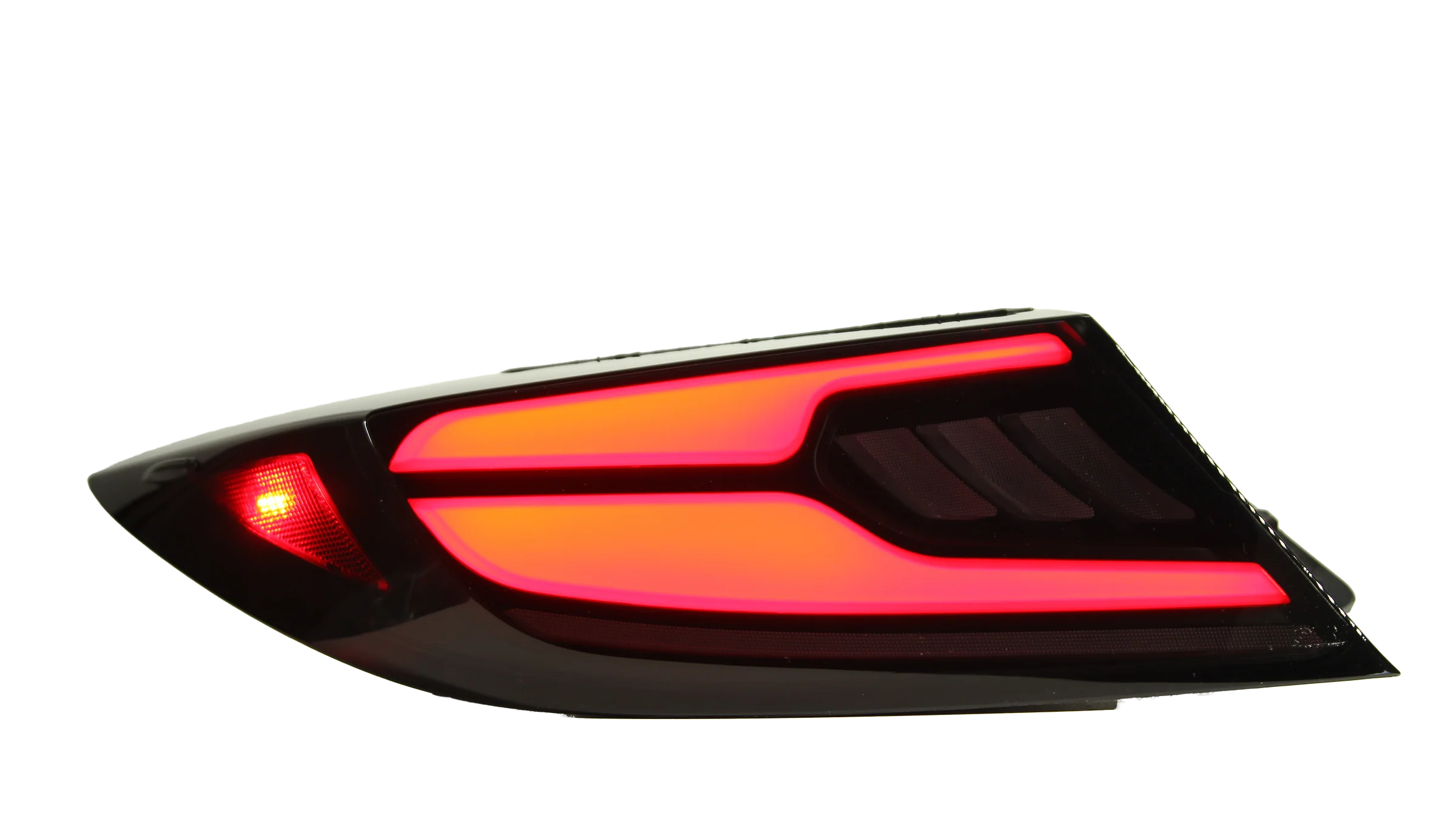 OLM Raiden LED Taillights (Clear Lens/Red Bar) - 2022-2026 BRZ GR86