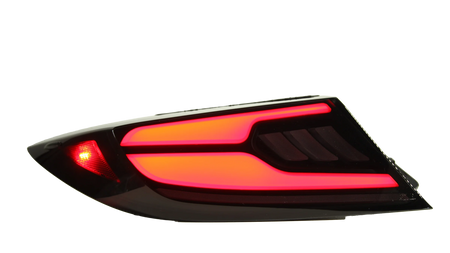 OLM Raiden LED Taillights (Clear Lens/Red Bar) - 2022-2026 BRZ GR86
