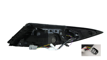 OLM Raiden LED Taillights (Clear Lens/Red Bar) - 2022-2026 BRZ GR86
