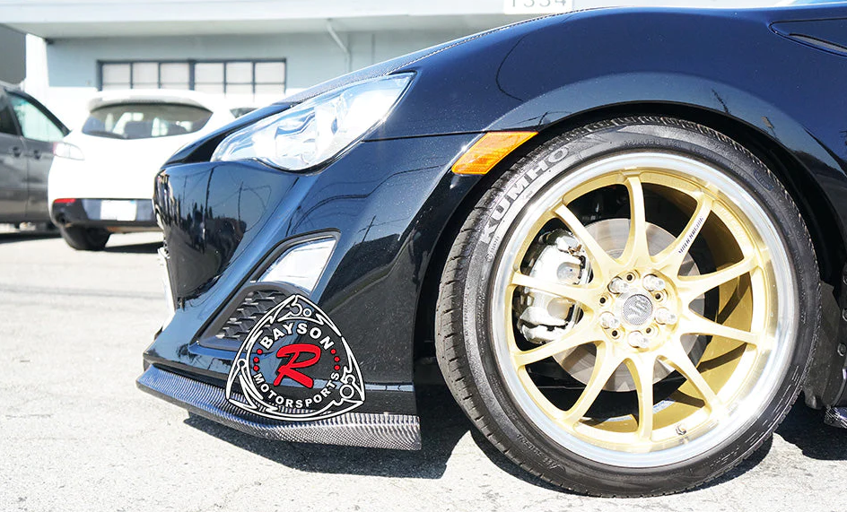 Bayson R Front Lip Bayson R CS Style Front Lip (Carbon Fiber) For 2012-2016 Scion FR-S ...