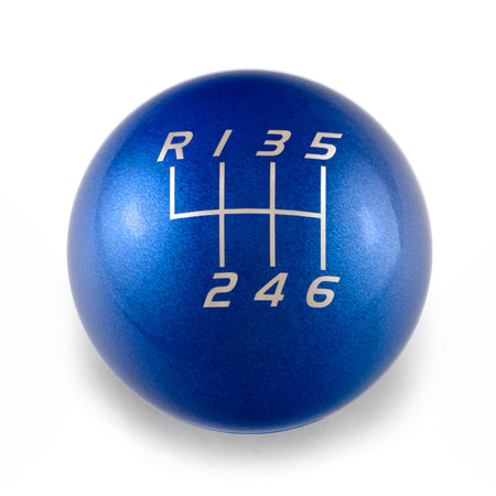 Billetworkz Weighted Shift Knob 6-Speed Velocity Engraving for 2023+ Toyota GR Corolla - Candy Blue / Chonk