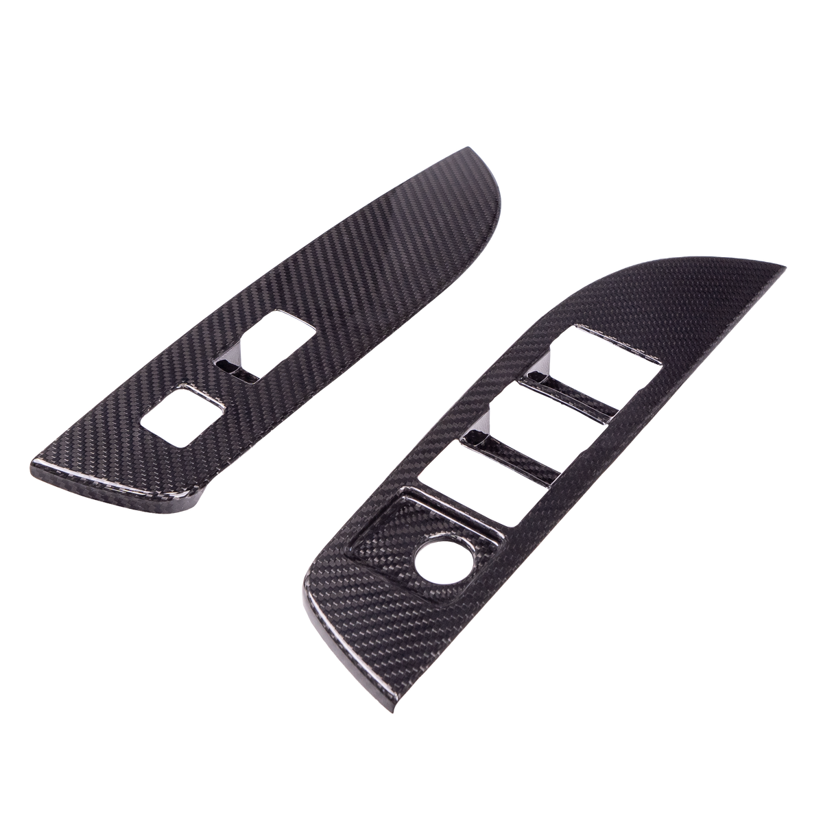 Driven.Media Carbon Fiber Front Window Switch Panels - 2023+ Toyota GR Corolla