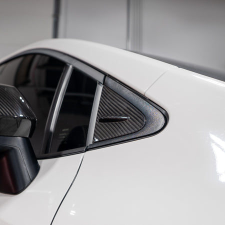 Driven.Media Carbon Fiber Front Quarter Window Trim - 2023+ Toyota GR Corolla