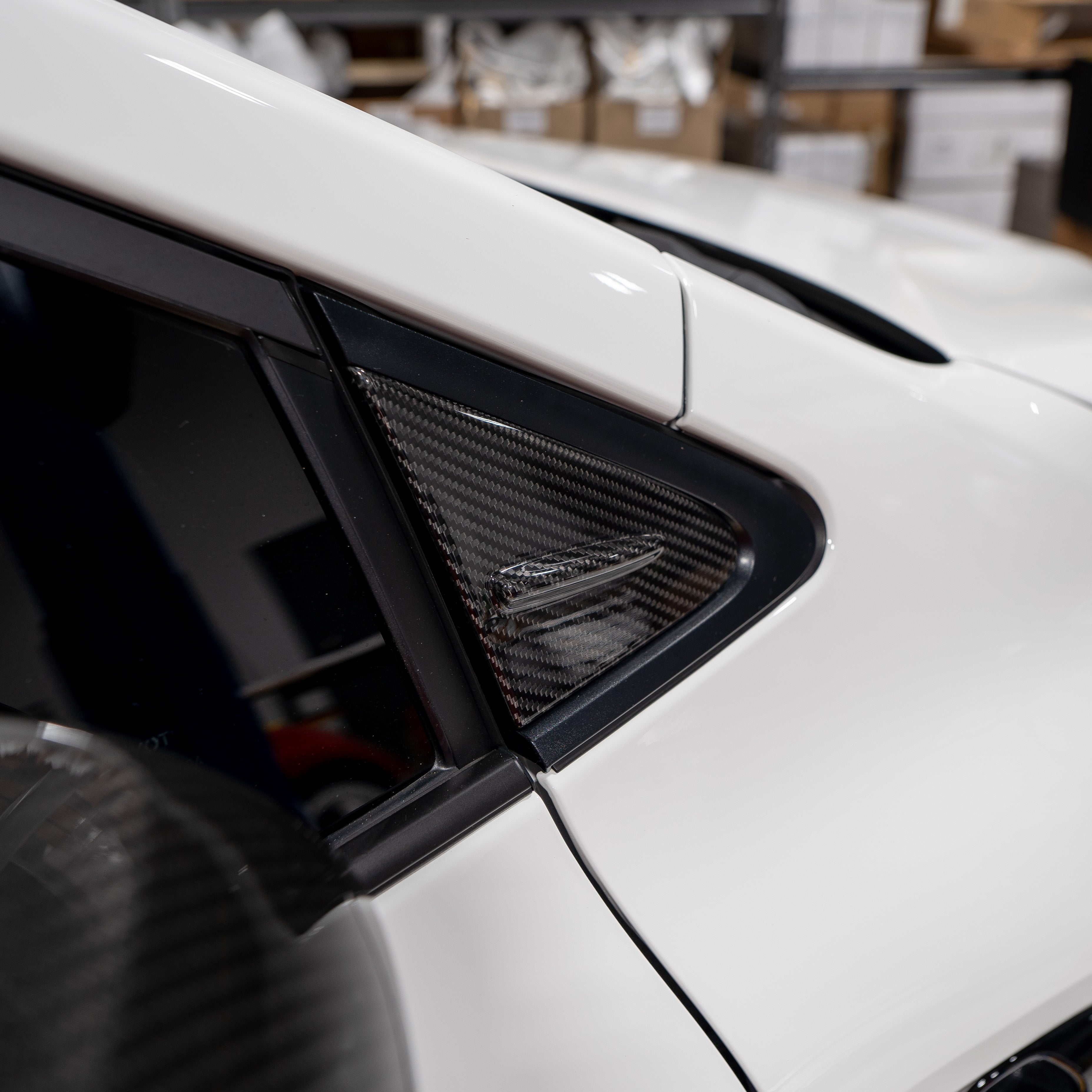 Driven.Media Carbon Fiber Front Quarter Window Trim - 2023+ Toyota GR Corolla