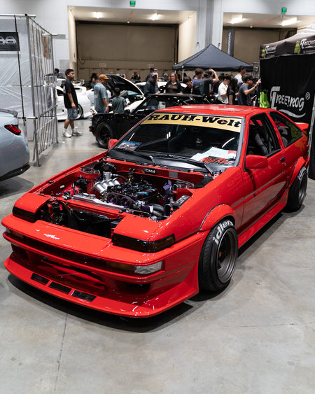BGRS AE86 Quick-Disconnect Hood Hinges