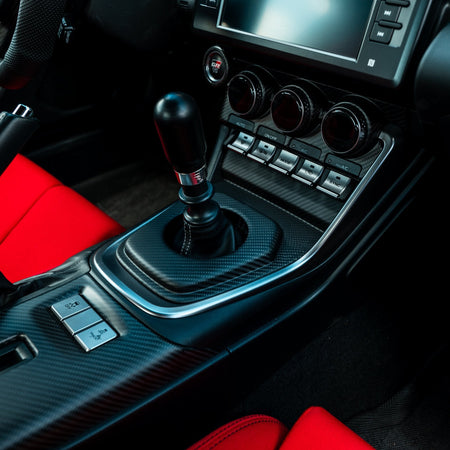 Driven.Media Carbon Fiber V2 Manual Shifter Trim - 2022+ Toyota GR86 / Subaru BRZ