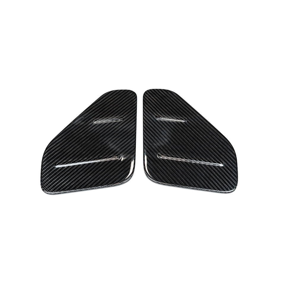 Driven.Media Carbon Fiber Knee Pad Covers - 2022+ Toyota GR86 / Subaru BRZ