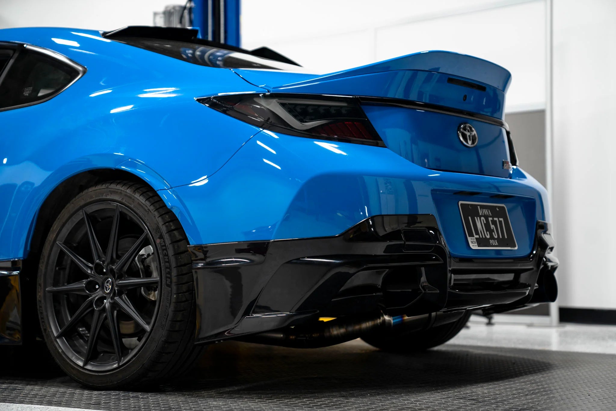 OLM TR Style Rear Bumper Lip (Unpainted) - 2022-2026 GR86 BRZ