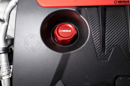 FHS Oil Cap, Anodized Red - Toyota GR Corolla