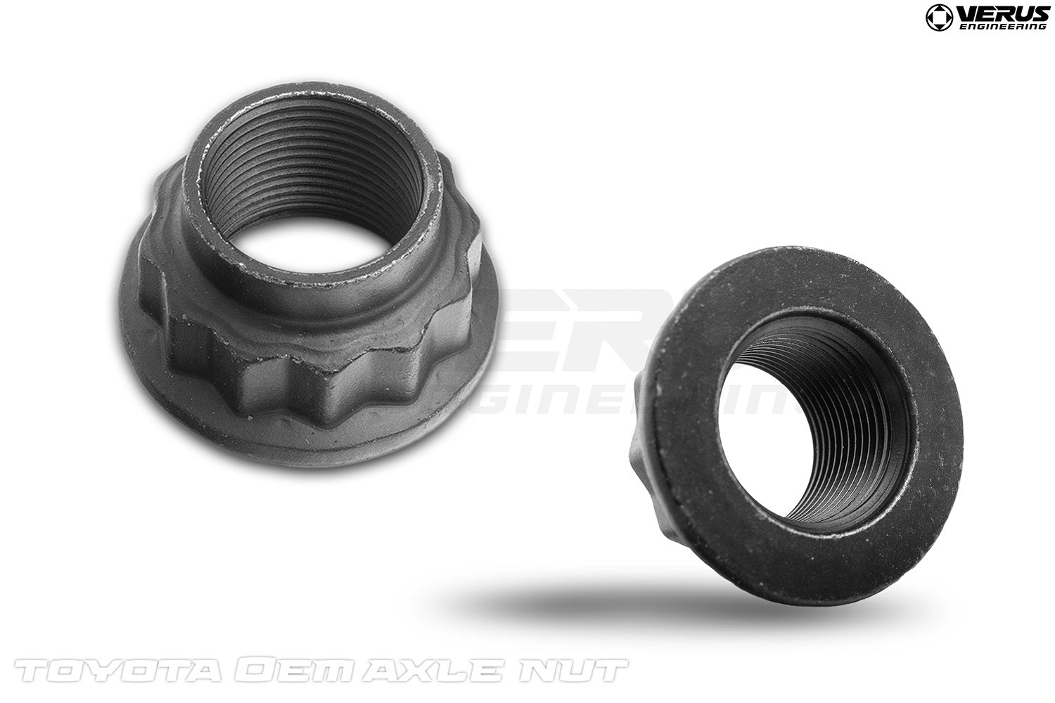 Full Brake Cooling Kit - Toyota GR Corolla, w/ Replacement OEM Axle Nuts