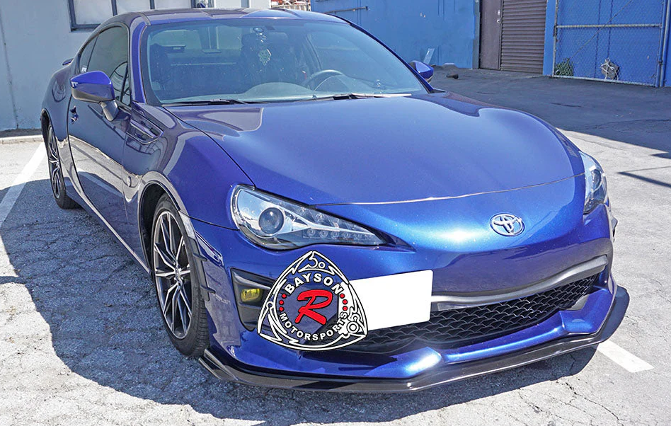 Bayson R Front Lip Bayson R GR Style Front Lip For 2017-2021 Toyota 86 – Battle Garage ...