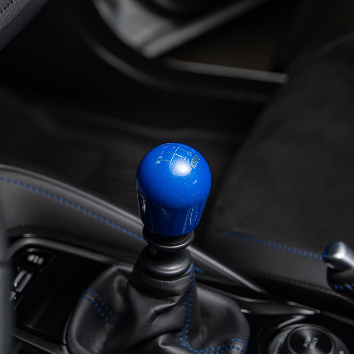 Candy Blue - installed in car