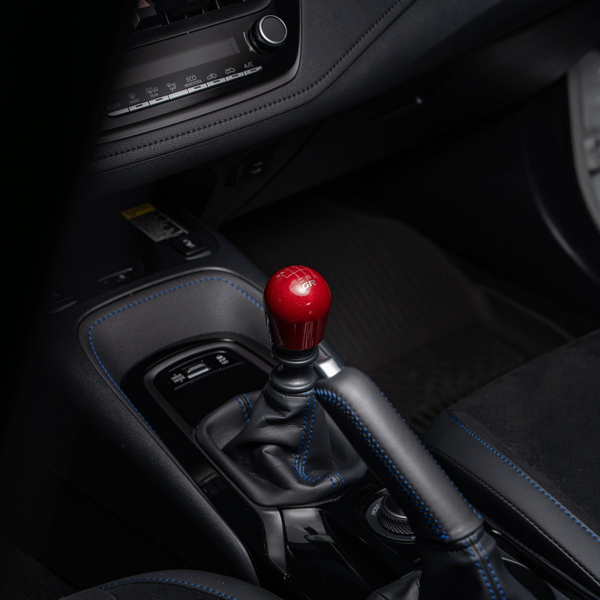 Candy Red - installed in car