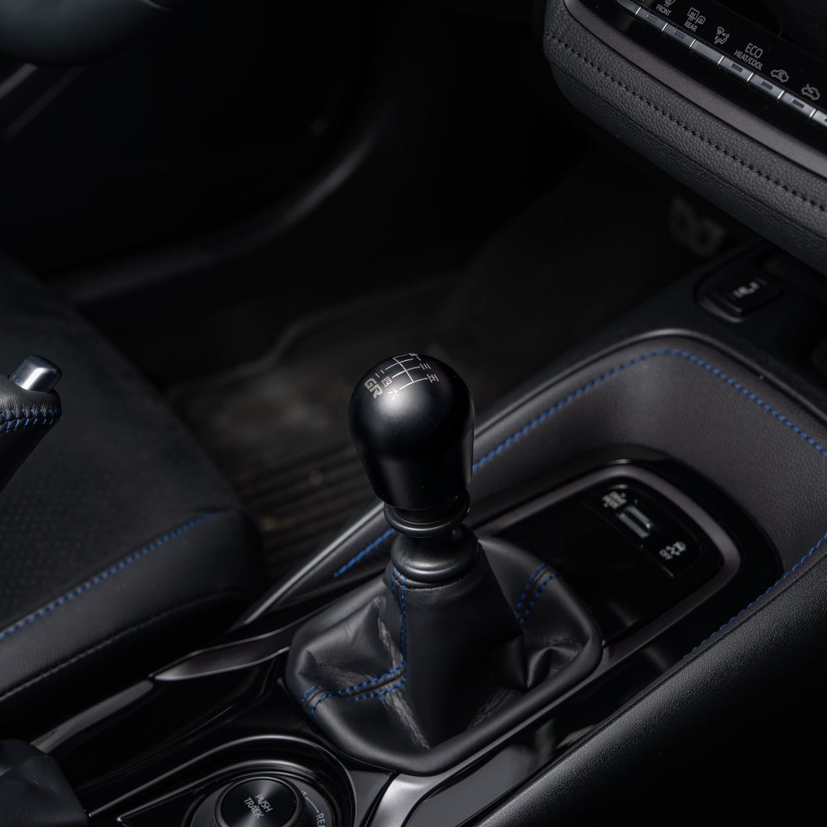 Matte Black - installed in car