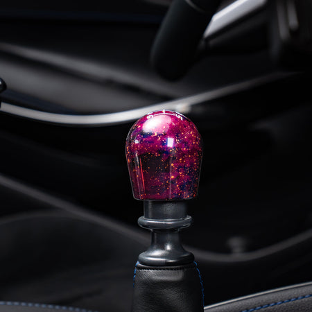 Billetworkz Cosmic Space Shift Knob 6-Speed Velocity Engraving for Toyota GR Corolla / Corolla Hatch - Purple Cosmic Space 
