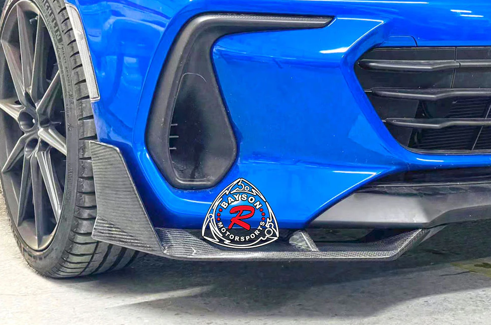 Bayson R GT Style Front Lip (Carbon Fiber) For 2022-2023 Subaru BRZ ...