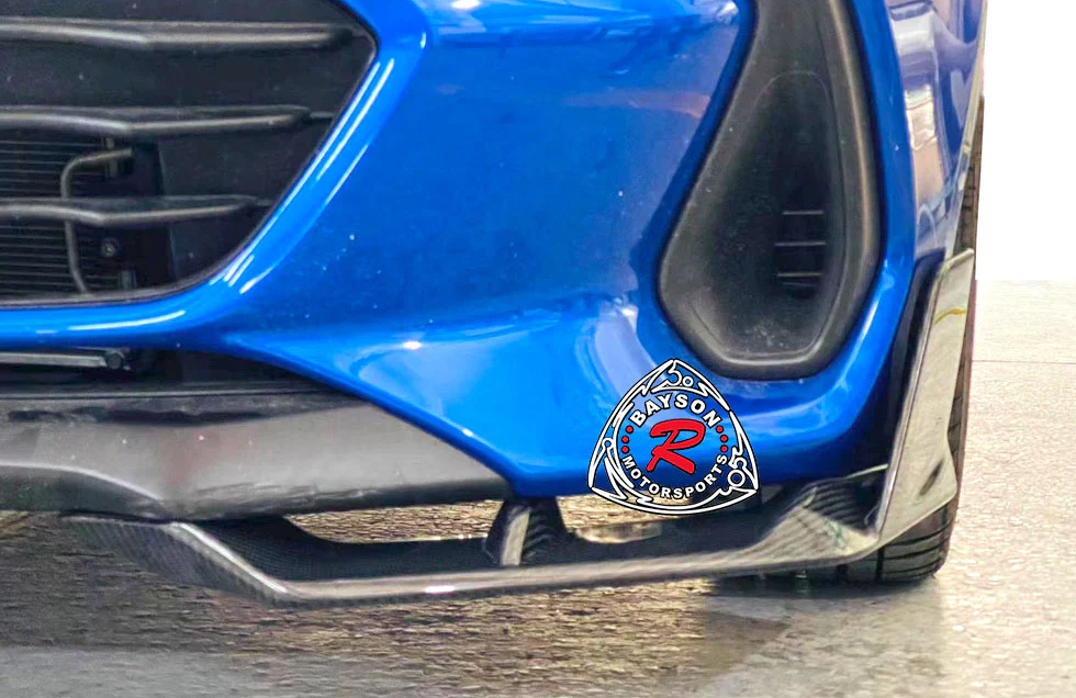 Bayson R GT Style Front Lip (Carbon Fiber) For 2022-2023 Subaru BRZ ...