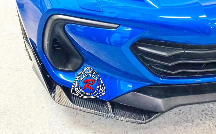 Bayson R Front Lip Bayson R GT Style Front Lip (Carbon Fiber) For 2022-2023 Subaru BRZ ...