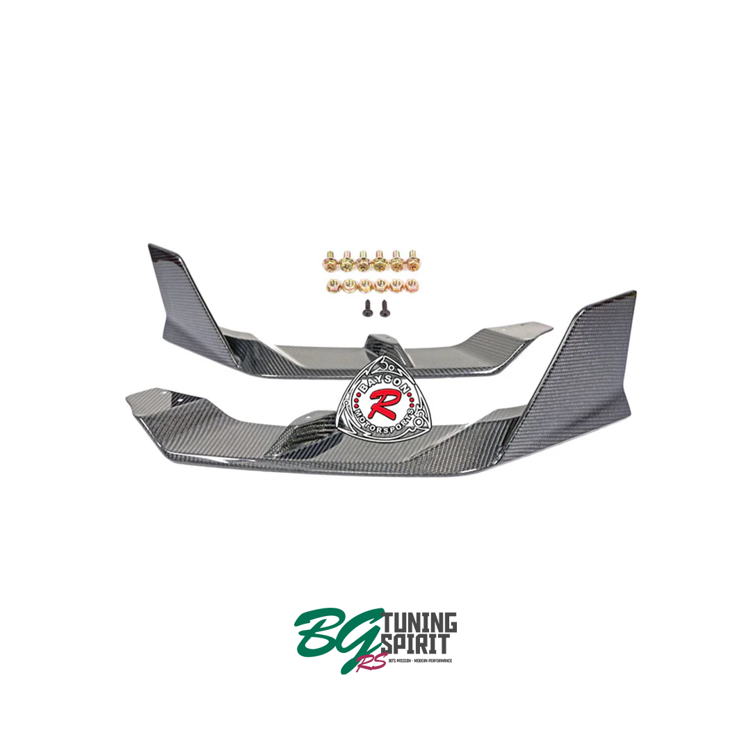 Bayson R GT Style Front Lip (Carbon Fiber) For 2022-2023 Subaru BRZ ...