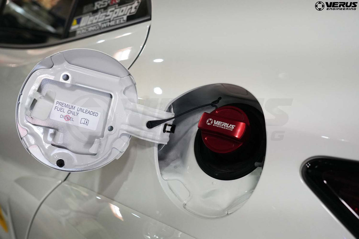 Gas Cap Cover, Anodized Black - Toyota GR Corolla