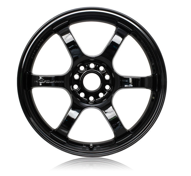 Gram Lights 57DR 18x9.5 +38 5x114.3 Glossy Black Wheel 2023+ GR Corolla