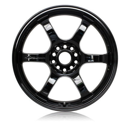Gram Lights 57DR 18x9.5 +38 5x114.3 Glossy Black Wheel 2023+ GR Corolla