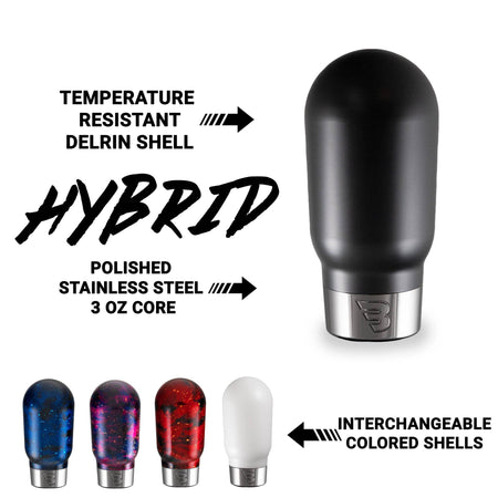 Billetworkz Hybrid Shift Knob - All Color Shells