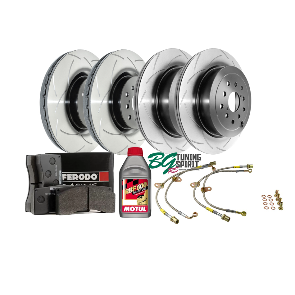 BGRS CANYON+ Brake Package: Performance Street Brake Upgrade Kit for Brembo Equipped 2017+  BRZ and 2019 TRD 86
