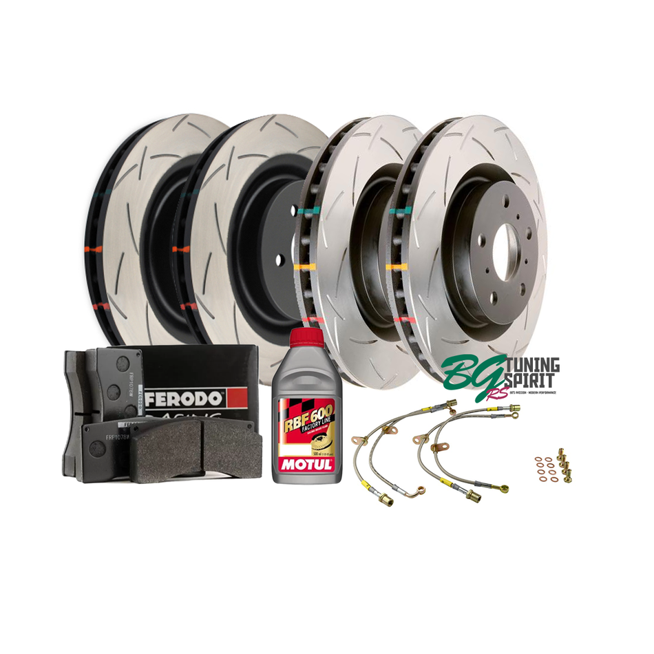 BGRS HPDE Brake Package: Track Performance Upgrade Kit For Brembo Equipped 2017+  BRZ and 2019 TRD 86