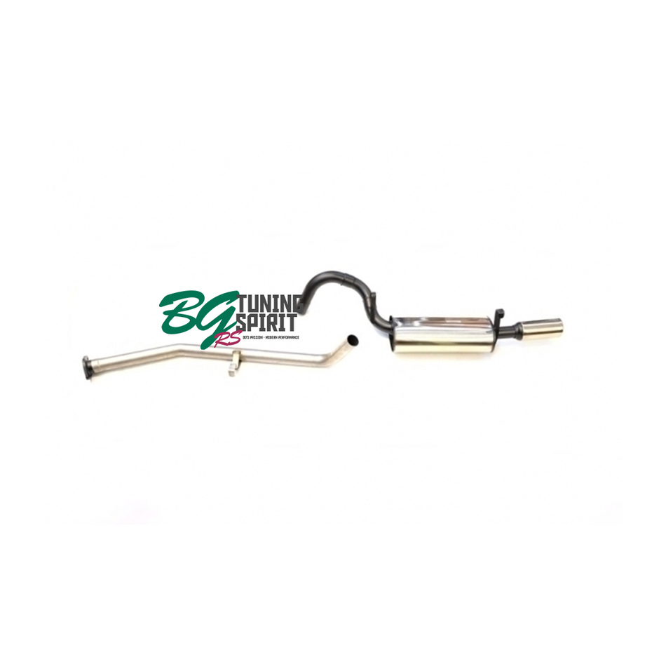Martelius Fast Road Overaxle Exhaust System for AE86