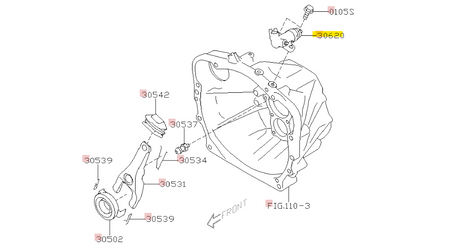 OEM Subaru Clutch Slave Cylinder for 2013+ FRS/BRZ/86 22+ BRZ/GR86