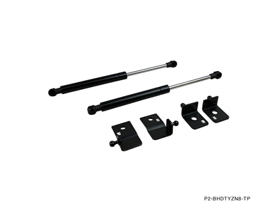 P2M Black Engine Hood Damper for 22+ BRZ/GR86
