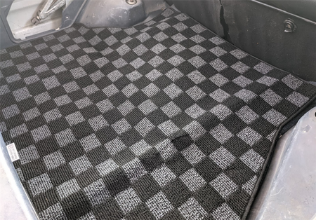 P2M TOYOTA COROLLA AE86 (HATCH) REAR TRUNK MAT : DARK GREY