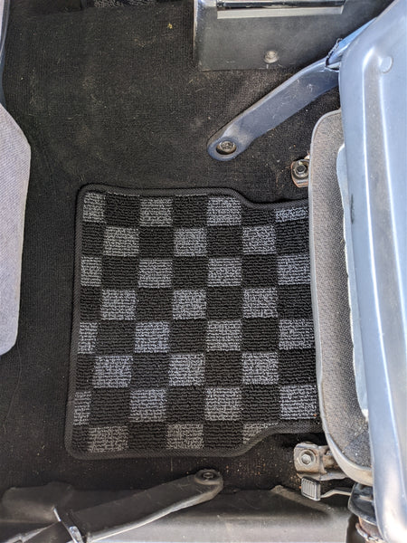 P2M TOYOTA COROLLA AE86 RACE FLOOR MATS : DARK GREY