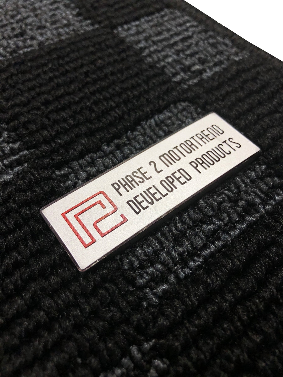 P2M TOYOTA COROLLA AE86 RACE FLOOR MATS : DARK GREY