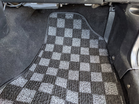 P2M TOYOTA COROLLA AE86 RACE FLOOR MATS : DARK GREY