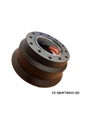 P2M Billet Aluminum 50mm Steering Wheel Hub Adapter for 2013+ FRS/BRZ/86 & 2022+ BRZ/GR86