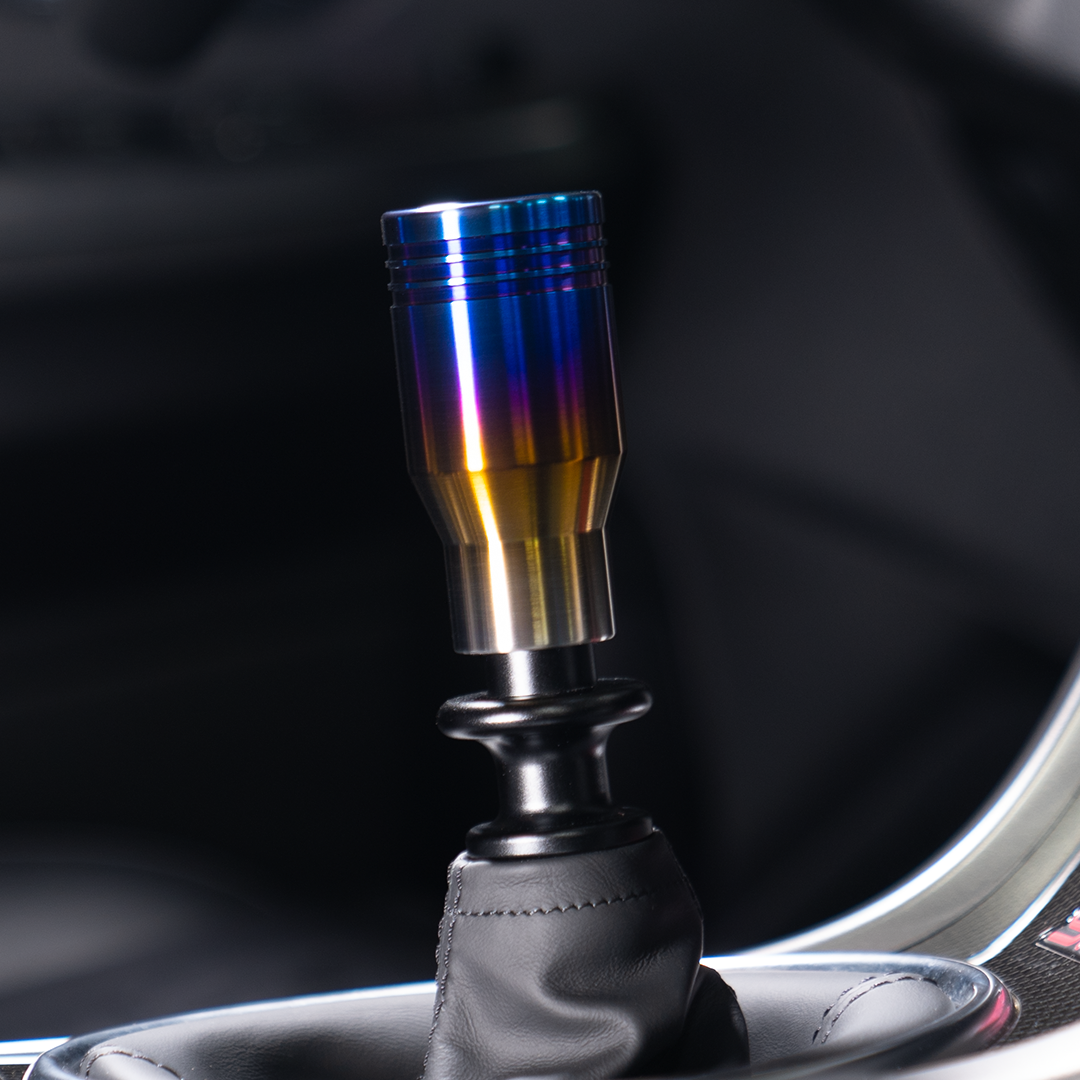 Billetworkz Titanium Torched Shift Knob - Toyota GR Corolla / Corolla Hatch - Piston