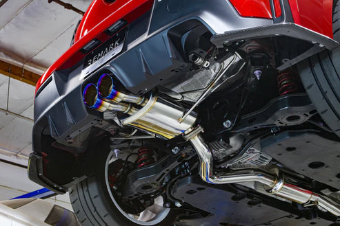 REMARK 24+ Toyota GR Corolla Dual Center Exit Stainless Steel Cat-Back Exhaust w/ Resonator
