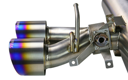 REMARK Elite Spec Full Titanium Quad Tip Cat-Back Exhaust - Burnt Titanium Tips - 2023+ Toyota GR Corolla