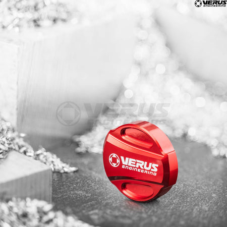 RLA Oil Cap, Anodized Red - Toyota GR Corolla