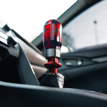 Billetworkz “Hybrid” Shift Knob - Toyota GR Corolla / Corolla Hatch - Red Cosmic Space