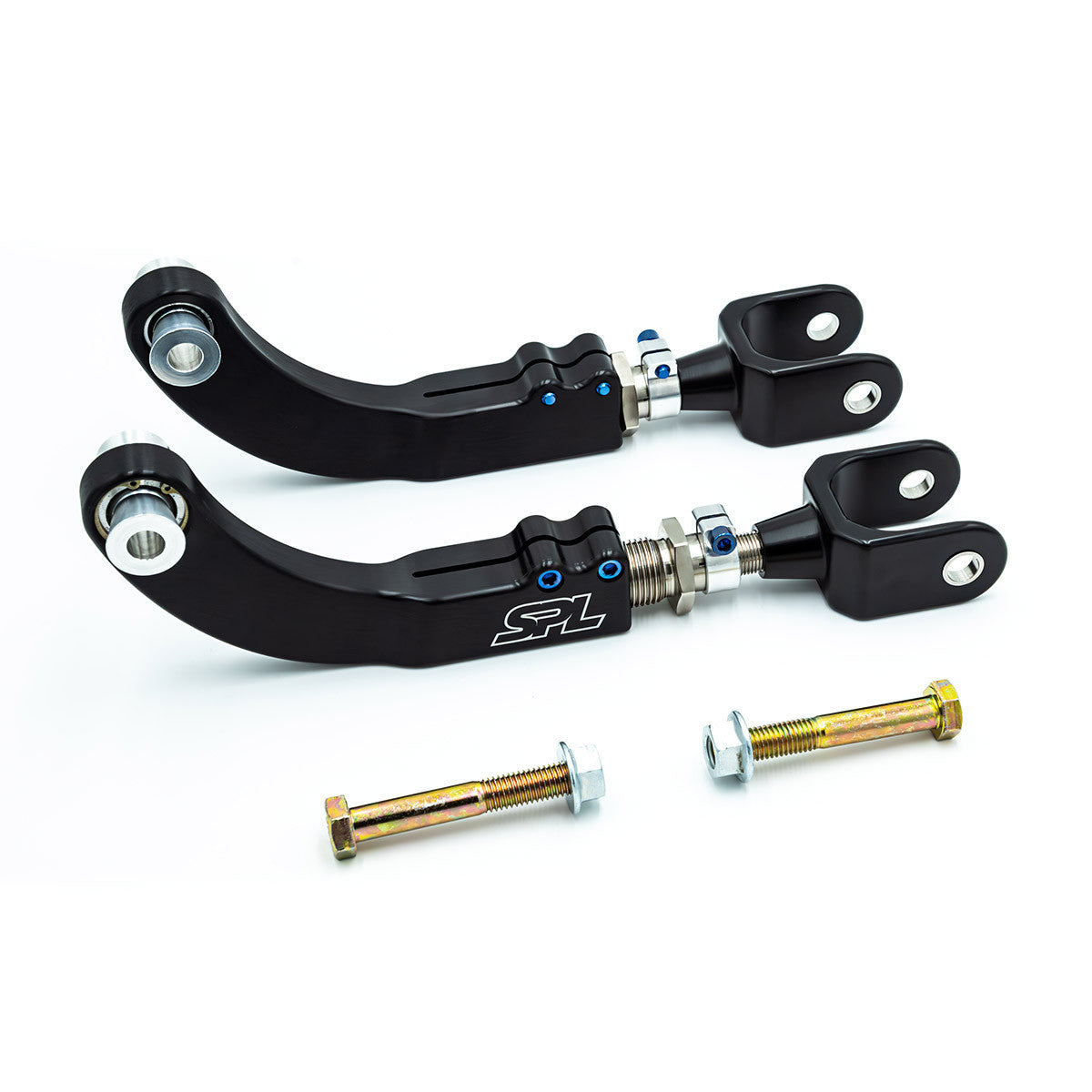 SPL Parts 2023+ Toyota GR Corolla Titanium Rear Upper Camber Arms - Forward