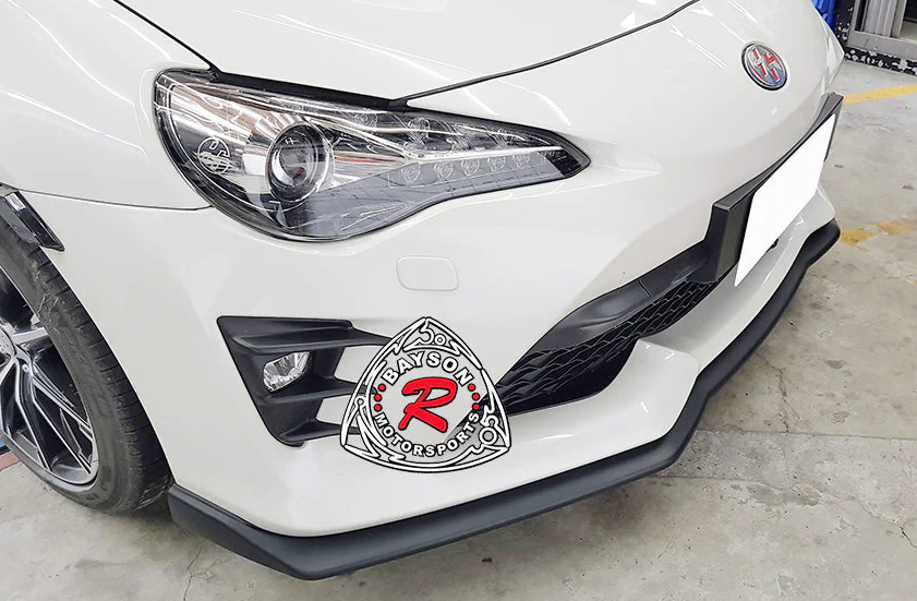 Bayson R Front Lip Bayson R ST Style Front Lip For 2017-2021 Toyota 86 – Battle Garage ...