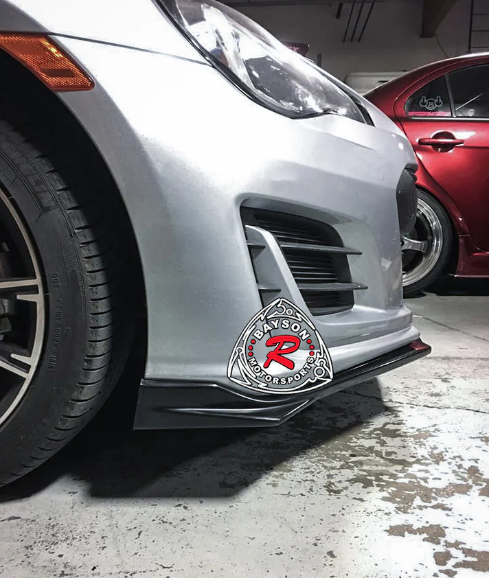 Bayson R Front Lip Bayson R STi Style Front Lip For 2017-2021 Subaru BRZ – Battle Garage ...