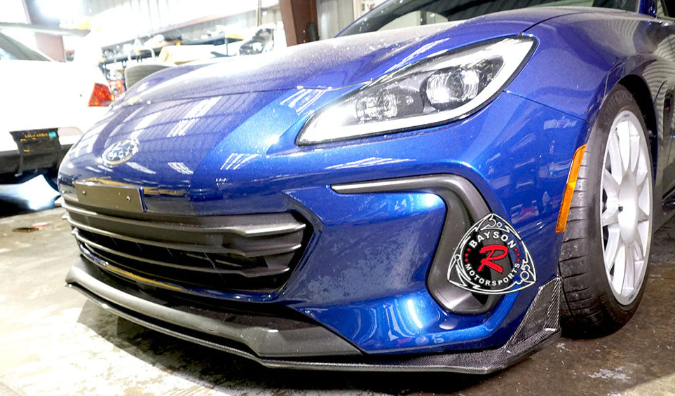 Bayson R Front Lip Bayson R STi Style Front Lip (Carbon Fiber) For 2022+ Subaru BRZ ...