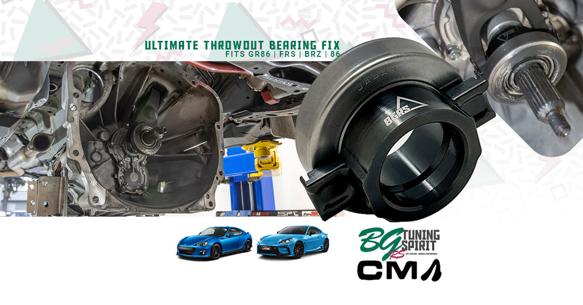 BGRS Ultimate Throwout Bearing Upgrade 2013+ Subaru BRZ, Toyota 86, GR